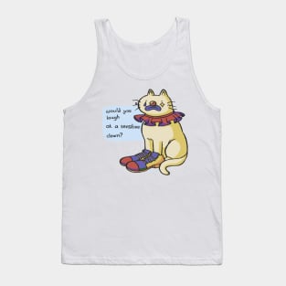 Clown Cat Tank Top